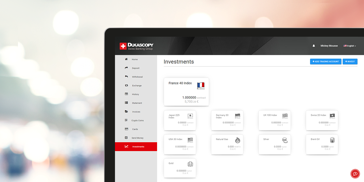 Investment platform based on your MCA account