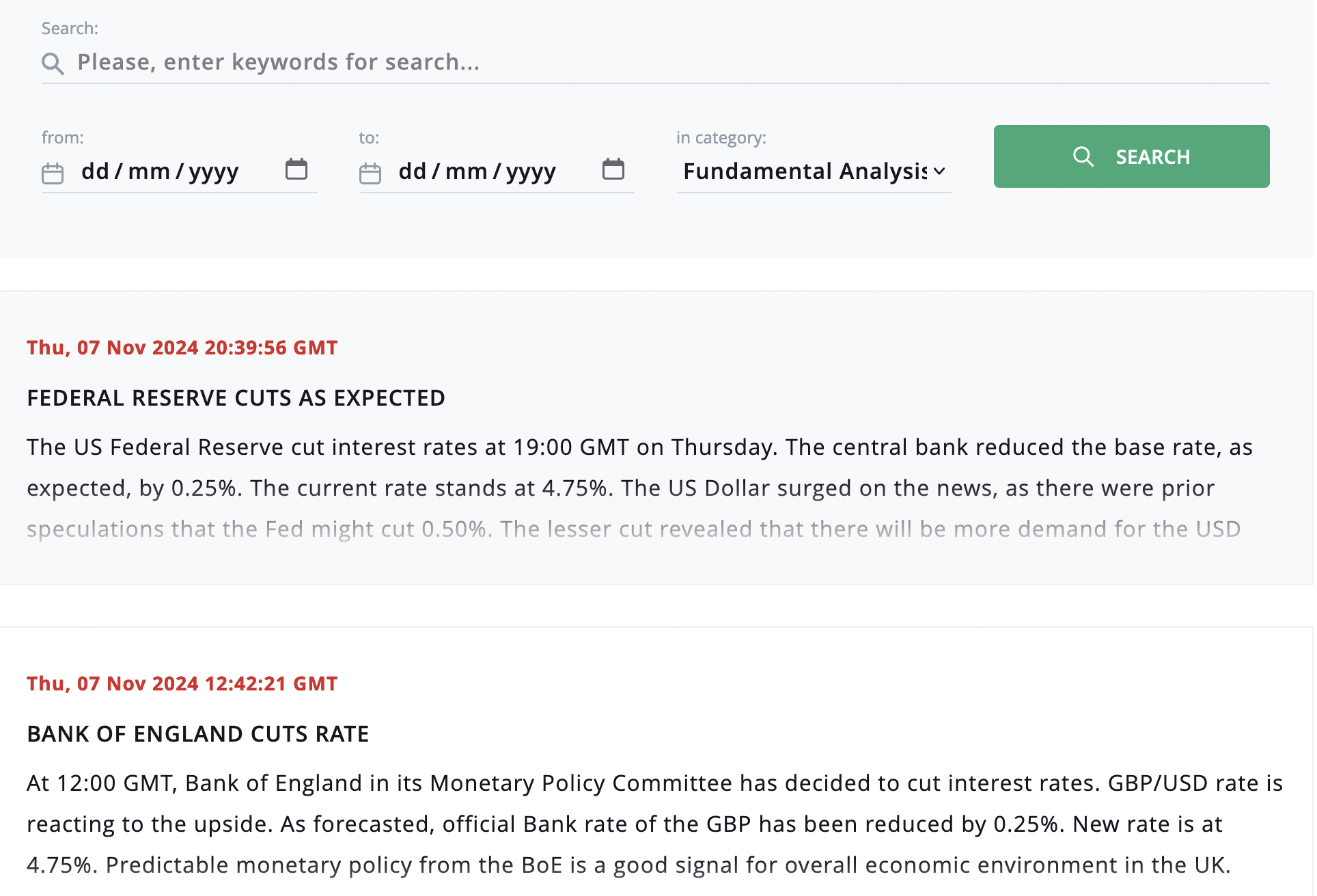 Gold Trading Screenshot 4