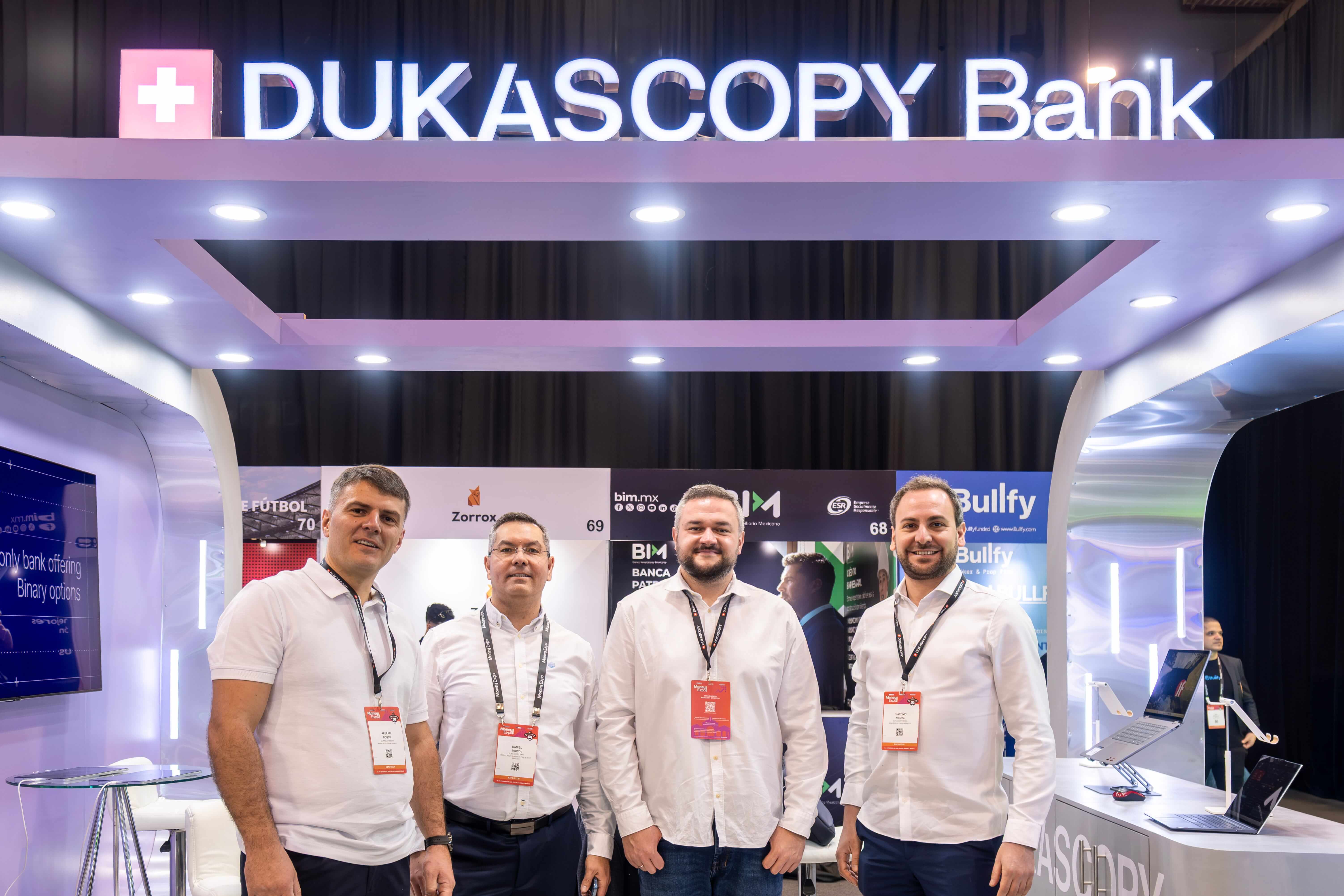Dukascopy Bank at Money Expo Mexico 2026