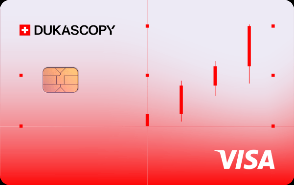 Dukascopy Plastic Card by Corner