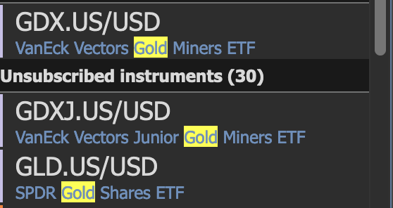 Gold Trading Screenshot 2
