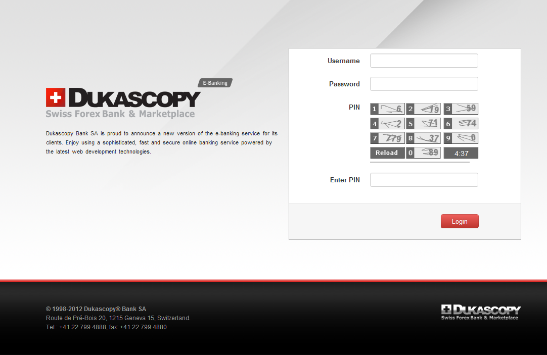 Swiss forex broker