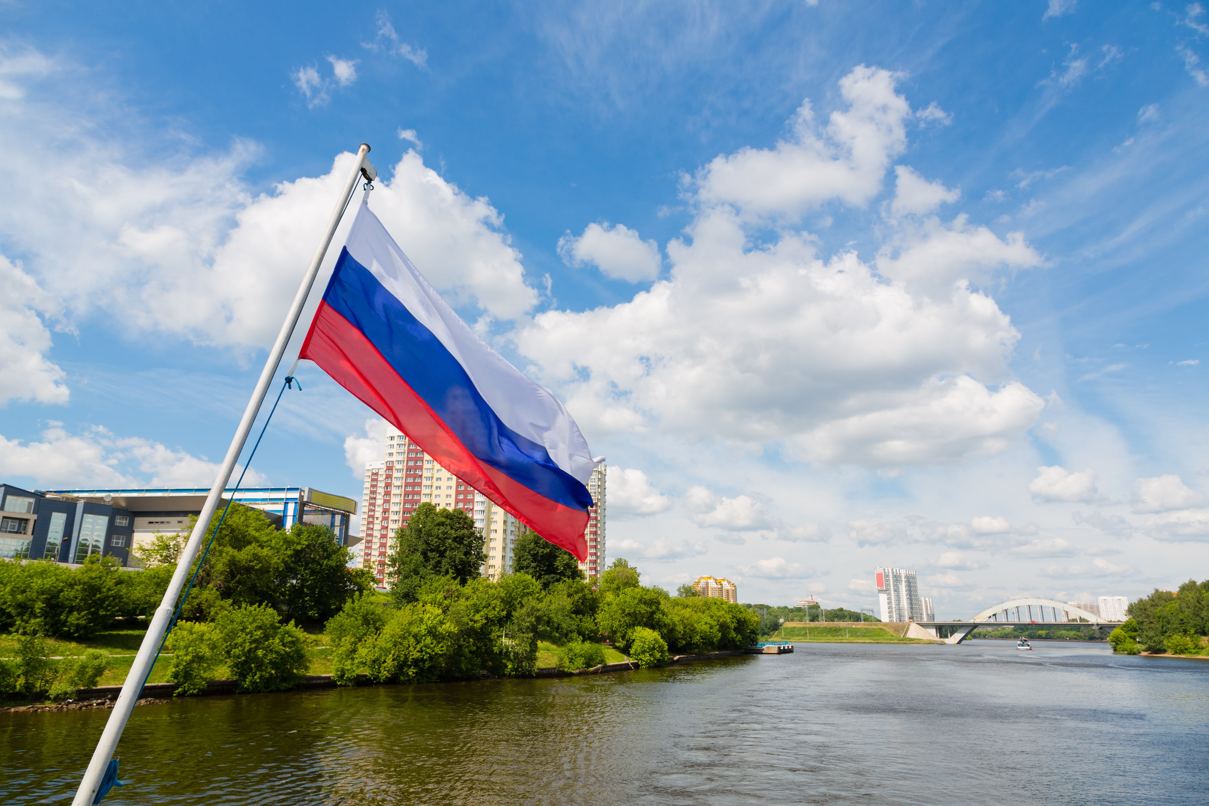 Москва Кремль флаг