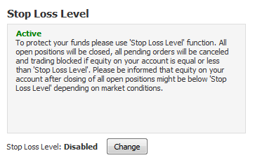 Forex equity management