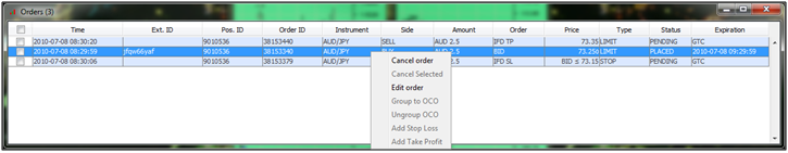 Cancel Order 3